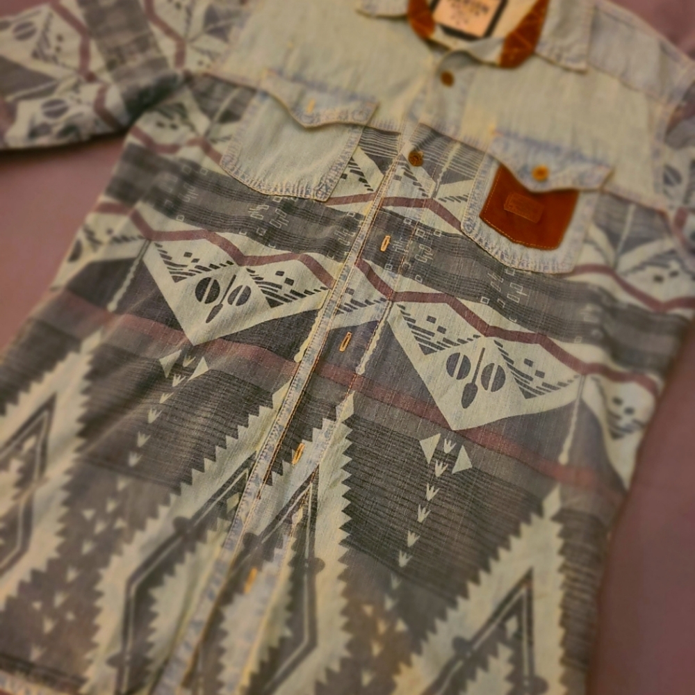 Parish Nation Long Sleeve Button Up